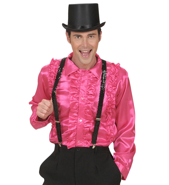 Widmann SRL bretel pailletten zwart