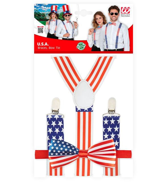 Widmann SRL Bretels Amerika met strikje