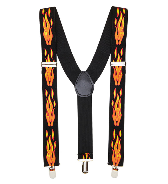 Widmann SRL Bretels met vlammen