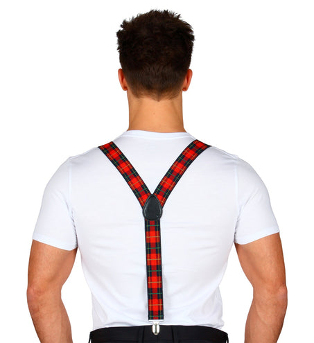 Widmann SRL Bretels schotse ruit