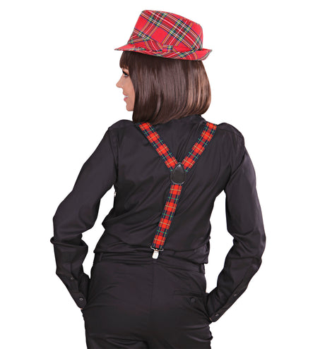 Widmann SRL Bretels schotse ruit