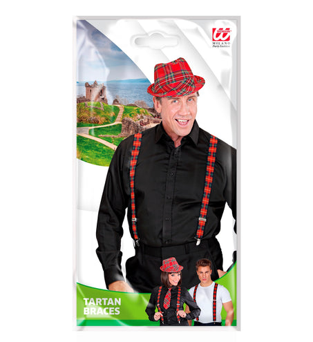 Widmann SRL Bretels schotse ruit