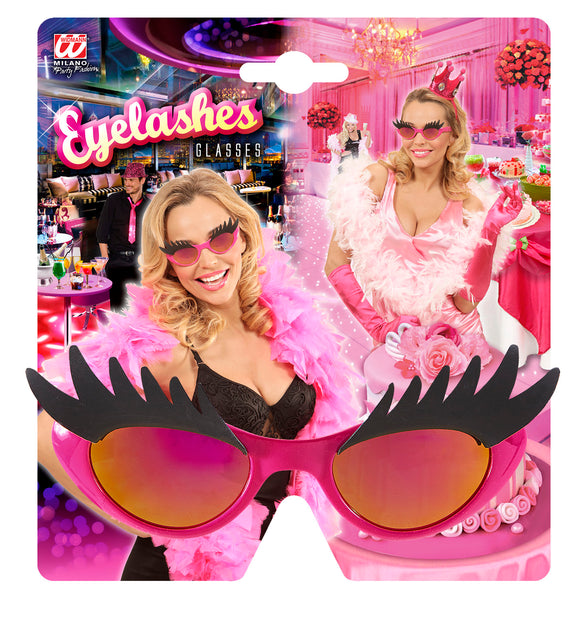 Widmann SRL Bril  roze met wenkbrouwen