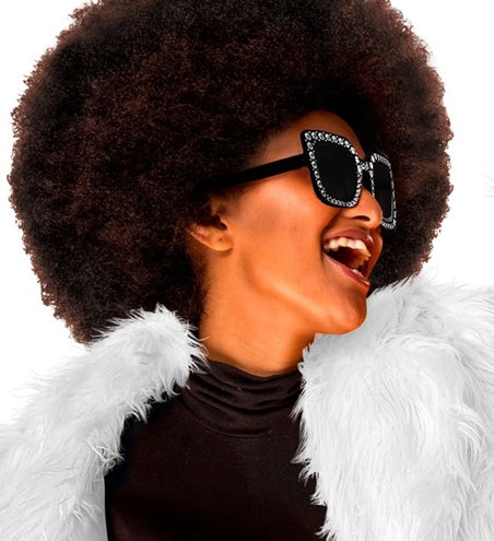 Widmann SRL Bril zwart met strass Gijs