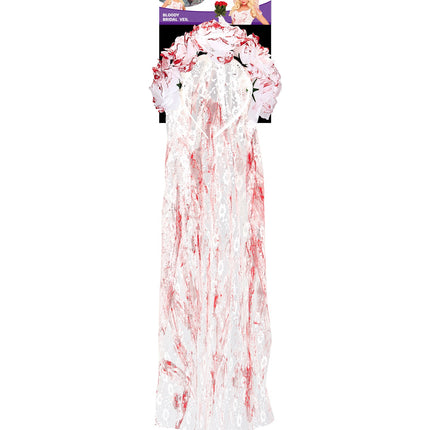 Widmann SRL Bruidsluier bebloed met rozen