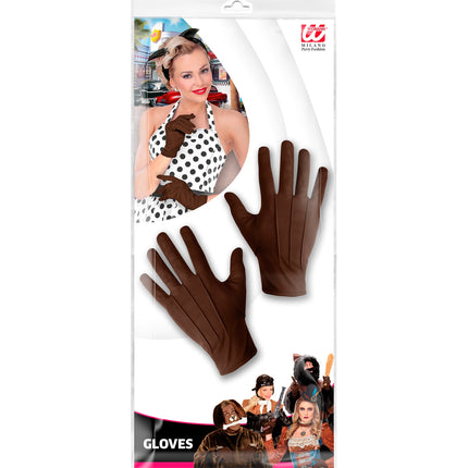 Widmann SRL Bruine handschoenen one size