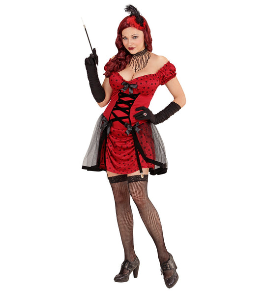 Widmann SRL Cabaret meisje kostuum Chantal