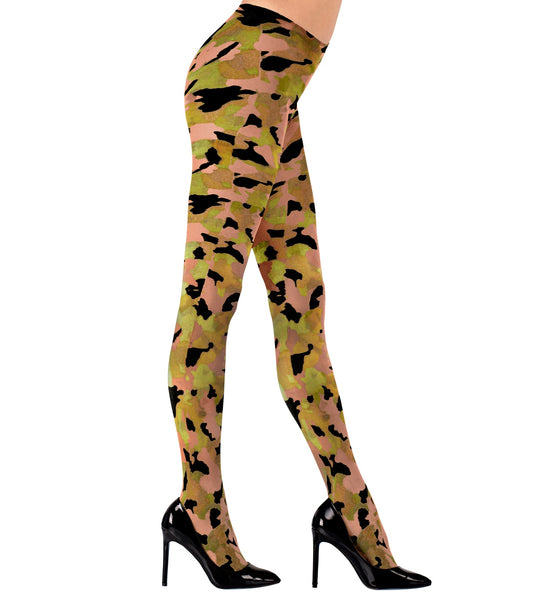 Widmann SRL Camouflage panty soldaat