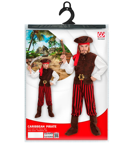 Widmann SRL Caribische piraat pak Barry