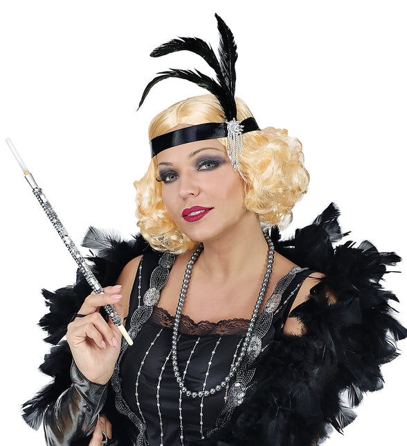 Widmann SRL Charleston pruik met hoofdband