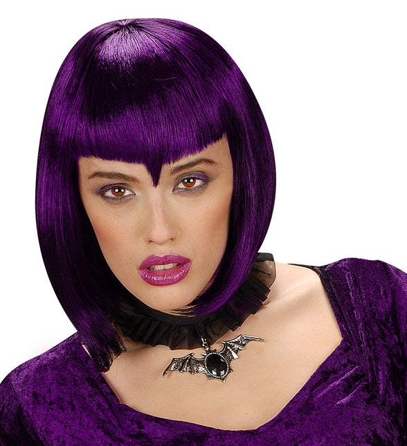 Widmann SRL Choker vleermuis met zwarte gemsteen