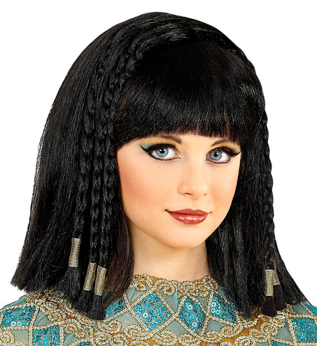 Widmann SRL Cleopatra pruik kinderen