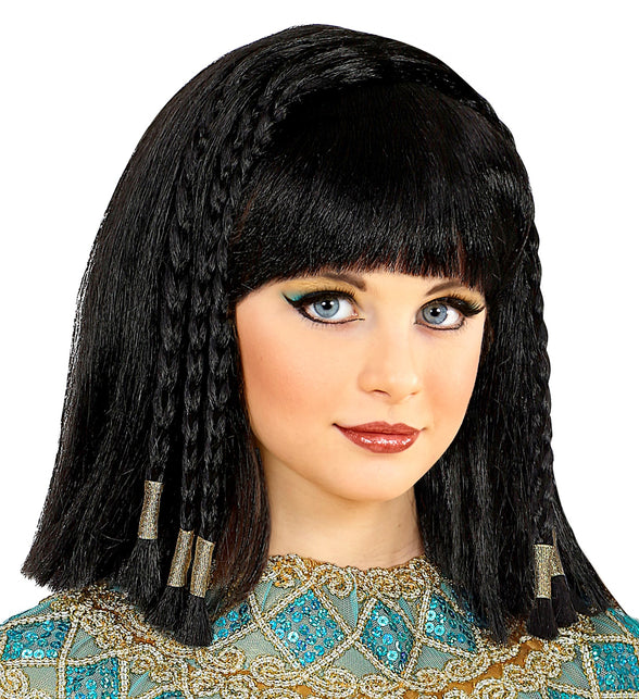 Widmann SRL Cleopatra pruik kinderen