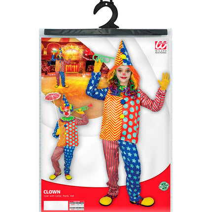 Widmann SRL Clown kostuum Bollie kinderen