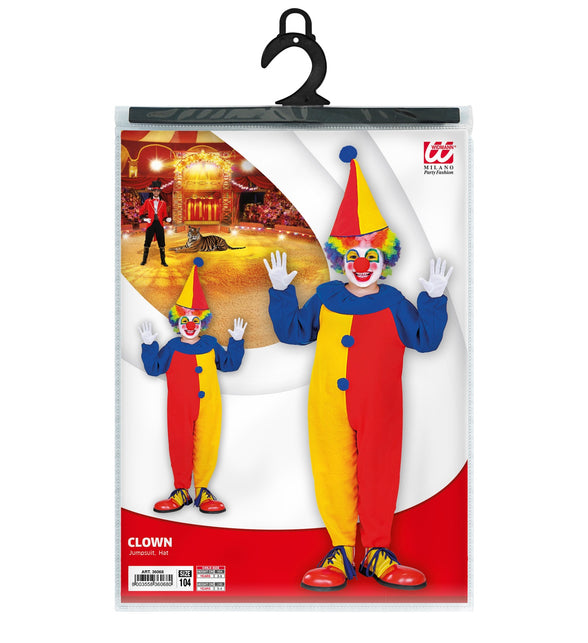 Widmann SRL Clown kostuum kind Cora