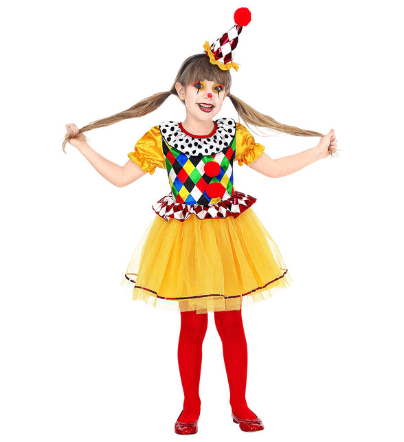 Widmann SRL Clown kostuum Vera meisje