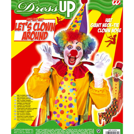 Widmann SRL Clown Opmaakset Volwassen