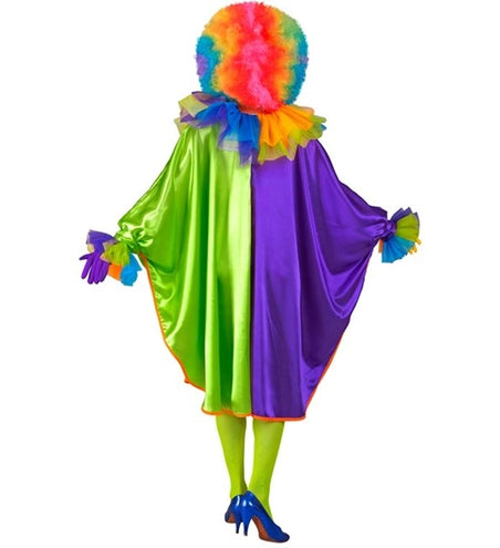 Widmann SRL Clown poncho one-size kostuum Lotte