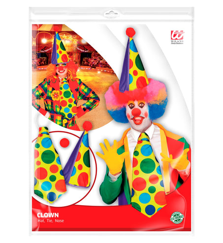 Widmann SRL Clown verkleedset volwassenen