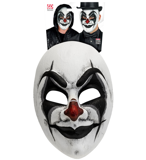 Widmann SRL Clownsmasker griezel zwart/wit