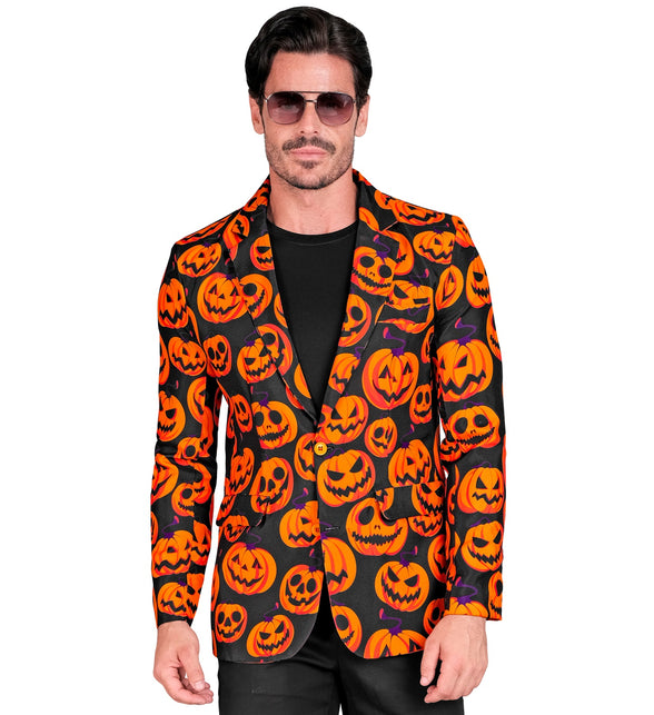 Widmann SRL Colbert halloween pompoen Edgar