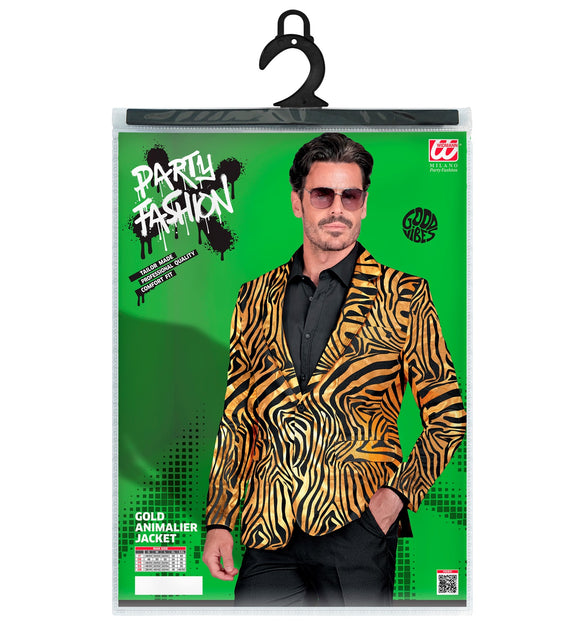 Widmann SRL Colbert zebra gold