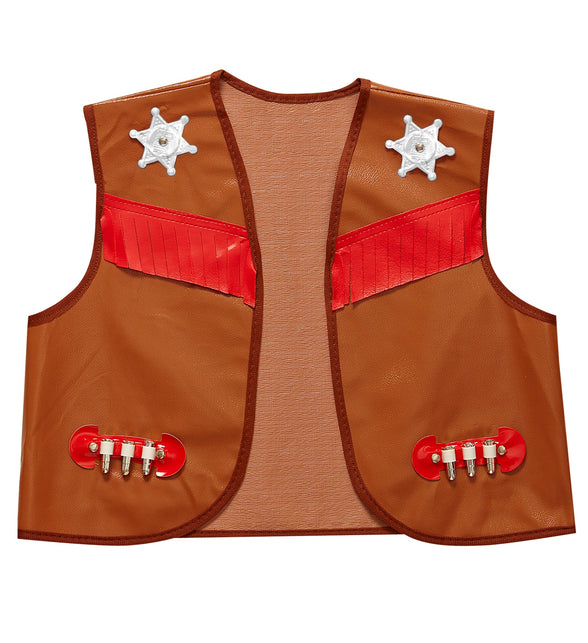 Widmann SRL Cowboy vest bruin kinderen