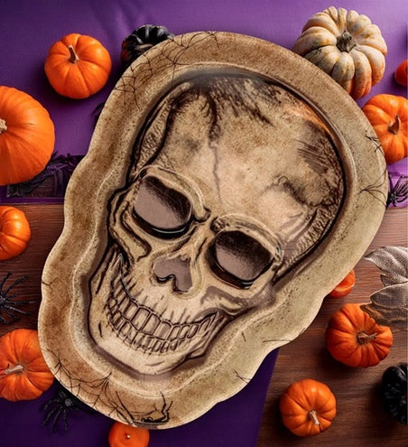 Widmann SRL Dienblad schedel 25 x 18 cm