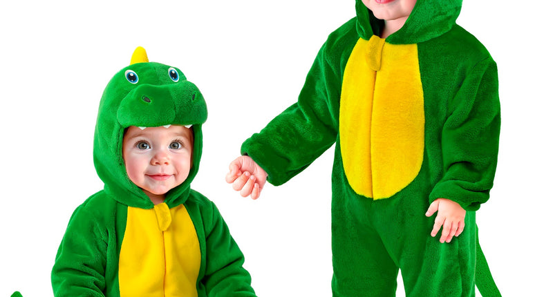 Widmann SRL Dinosaurus kostuum pluche fluweel Jura