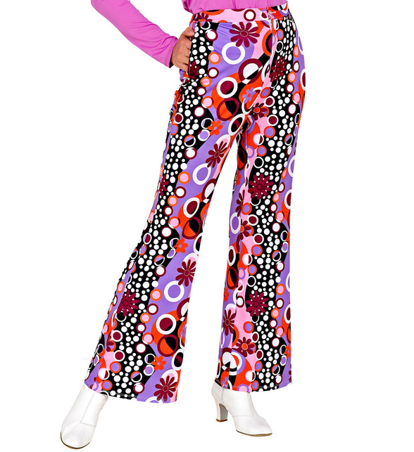 Widmann SRL Disco broek groovy stijl jaren 70 dames