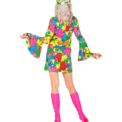 Widmann SRL Disco hippie jurk jaren 70 dames