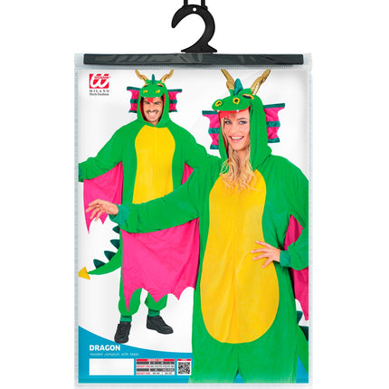 Widmann SRL Draak kostuum pluche fire