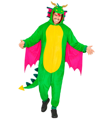 Widmann SRL Draak kostuum pluche fire