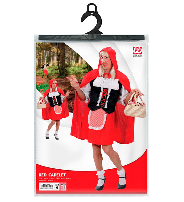 Widmann SRL Drag Queen Roodkapje kostuum