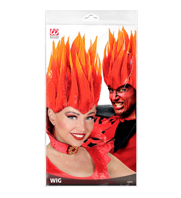 Widmann SRL Duivel pruik Diablo
