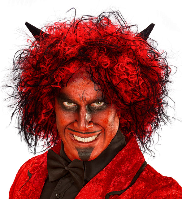 Widmann SRL Duivel pruik Donna