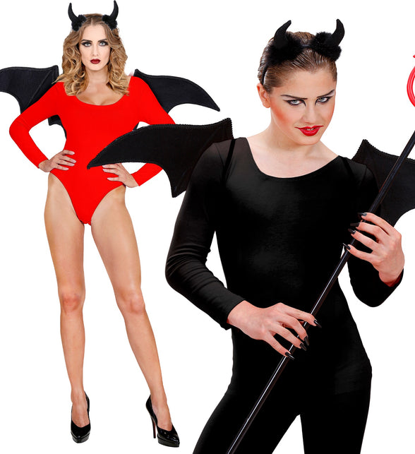 Widmann SRL duivel set zwart