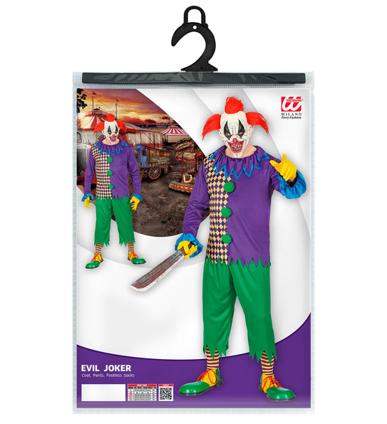 Widmann SRL Duivels joker kostuum