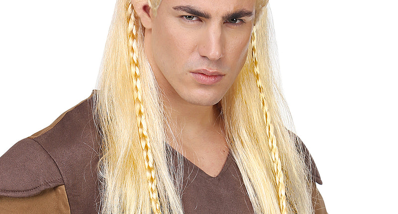 Widmann SRL Elfen pruik Glamredhel