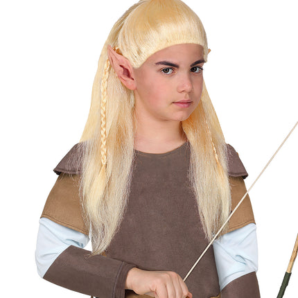 Widmann SRL Elfen pruik kinderen