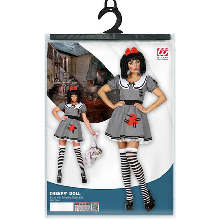 Widmann SRL Eng griezel pop kostuum