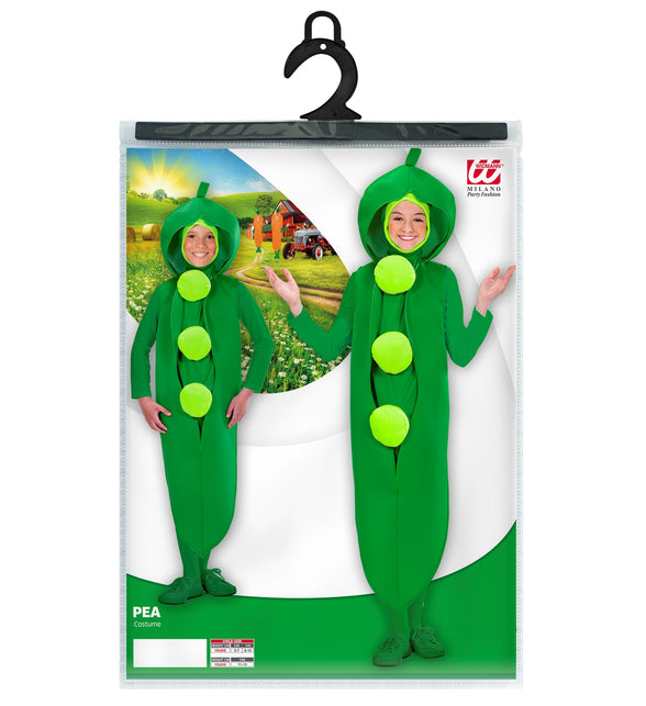 Widmann SRL Erwten kostuum Mauro kinderen unisex