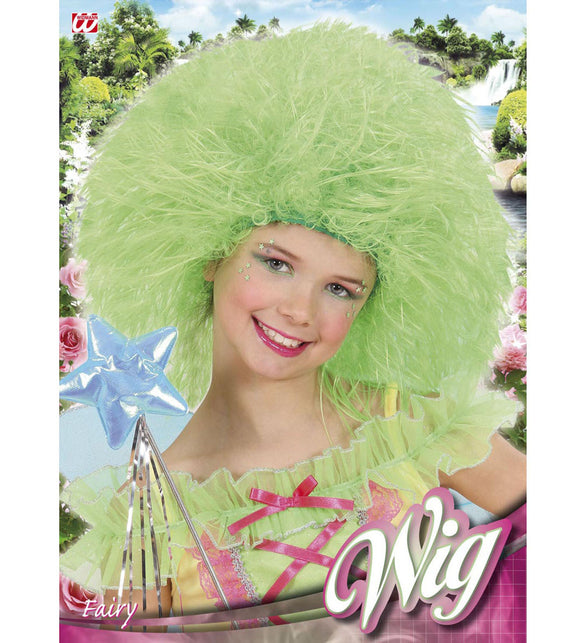 Widmann SRL Fee pruik groen kinderen