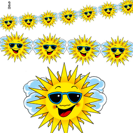 Widmann SRL Feestslinger zon 3 meter