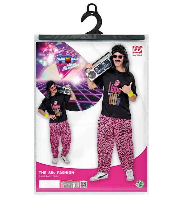 Widmann SRL Fout disco pak jaren 80 heren