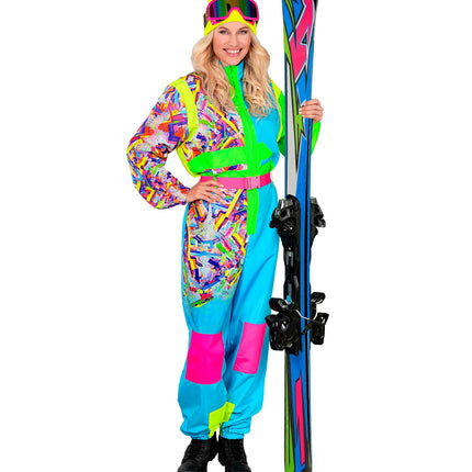 Widmann SRL Fout Ski pak snowboarder lichtblauw/groen