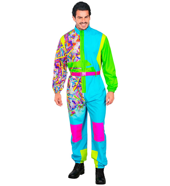 Widmann SRL Fout Ski pak snowboarder lichtblauw/groen