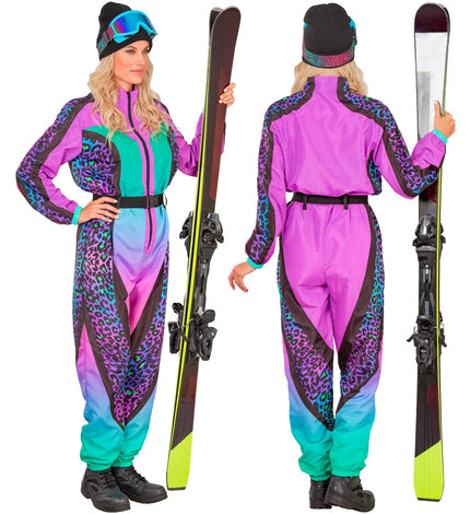Widmann SRL Fout ski pak snowboarder luipaard multi dames