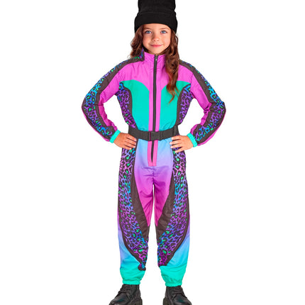 Widmann SRL Fout ski pak snowboarder luipaard multi kinderen