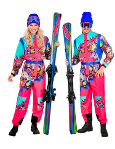 Widmann SRL Fout ski pak snowboarder roze/lichtblauw
